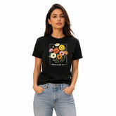 Women's Crew Neck t-shirt - Bloom as you are (170 GSM single jersey)