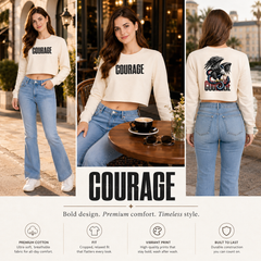 Women’s Crop top full Sleeve - 270 GSM