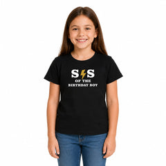Birthday Boy Family Matching Round Neck T-Shirts For Daughter - (170 GSM) single jersey
