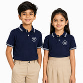 Demo Listing - Kid's unisex Polo Plain School Uniform T-Shirt - 200GSM Mars Pique fabric (100% Micro Polyester) - Style Code: 1025