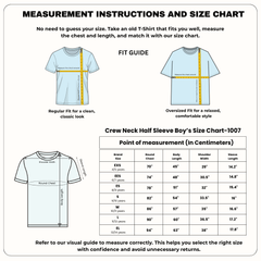 Family Matching Round Neck T-Shirt for Son – Mini- (170 GSM) single jersey