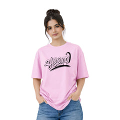 Crew Neck oversized t-shirt - ചുള്ളത്തി(225 GSM heavyweight fabric)