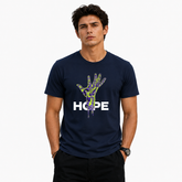 Men's Crew Neck t-shirt- Hope (170 GSM single jersey)