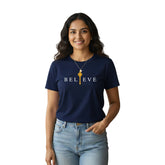 Women’s Graphic Print Round Neck T-Shirt- Hanuman(170 GSM single jersey)