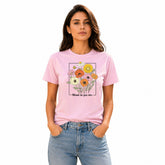 Women's Crew Neck t-shirt - Bloom as you are (170 GSM single jersey)
