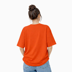 Crew Neck oversized t-shirt - ചുള്ളത്തി(225 GSM heavyweight fabric)
