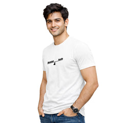 Men’s Graphic Print Round Neck T-Shirt- Allah (170 GSM single jersey)