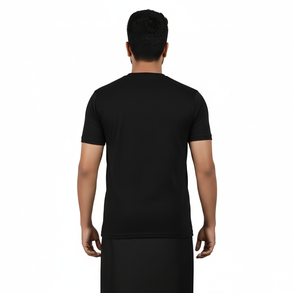 Men’s Graphic Print Round Neck T-Shirt- Ayyappan (170 GSM single jersey)