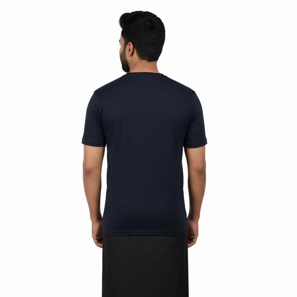 Men’s Graphic Print Round Neck T-Shirt- Ayyappan (170 GSM single jersey)