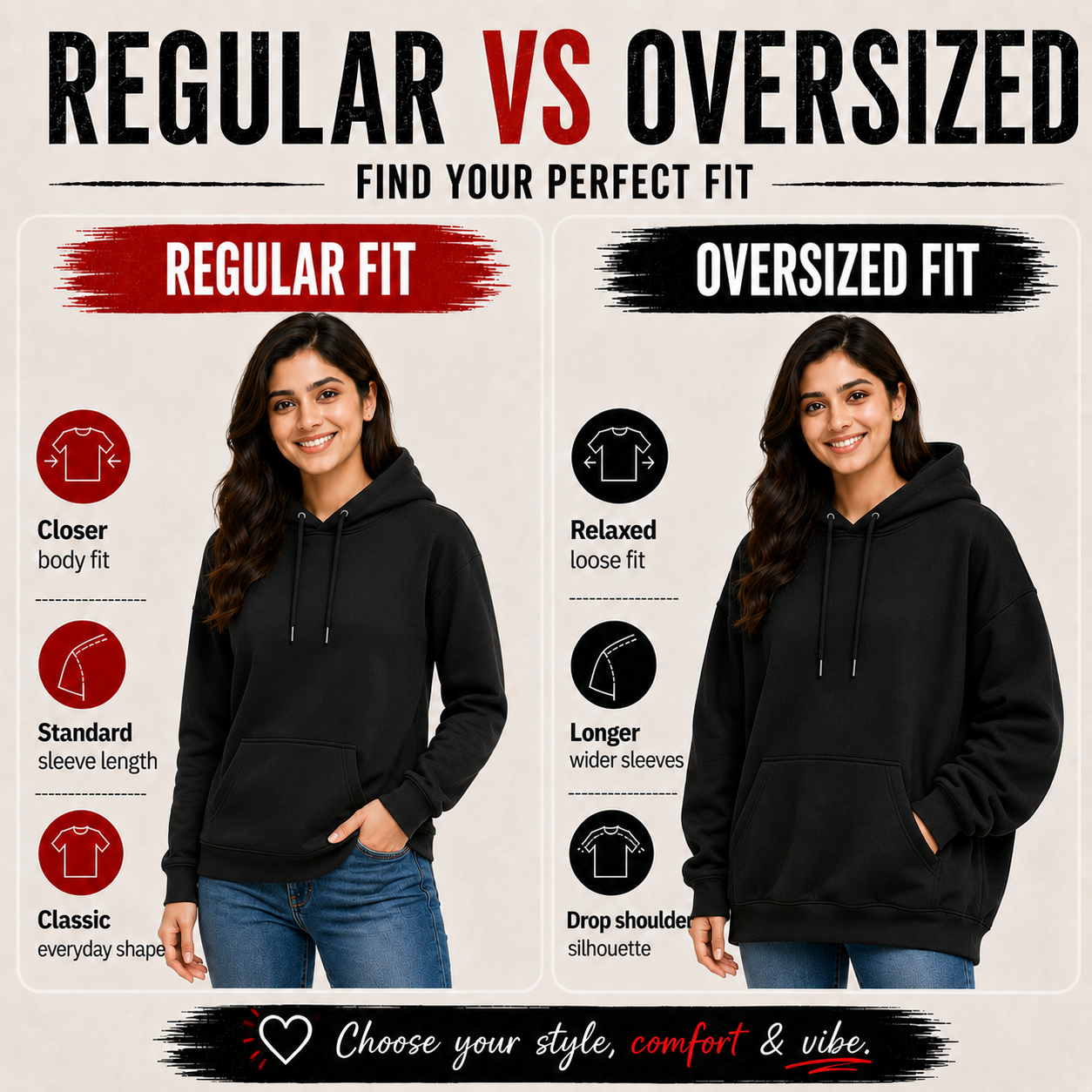 Women’s Hoodie - Evolution Butterfly (320 GSM)