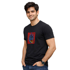 Men’s Graphic Print Round Neck T-Shirt- Shivan (170 GSM single jersey)