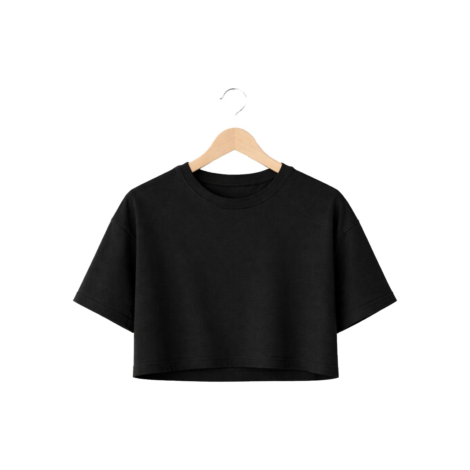 Women’s Oversized Half Sleeve Crop Top- AM Design