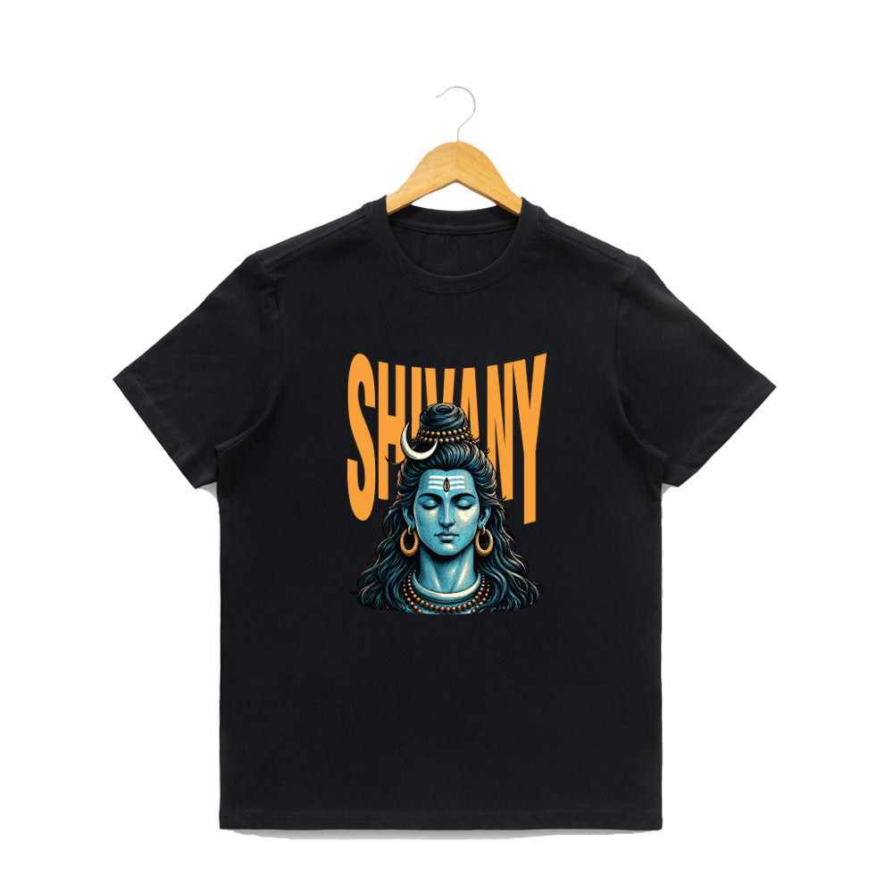 Men’s Graphic Print Round Neck T-Shirt- Shivan (170 GSM single jersey)