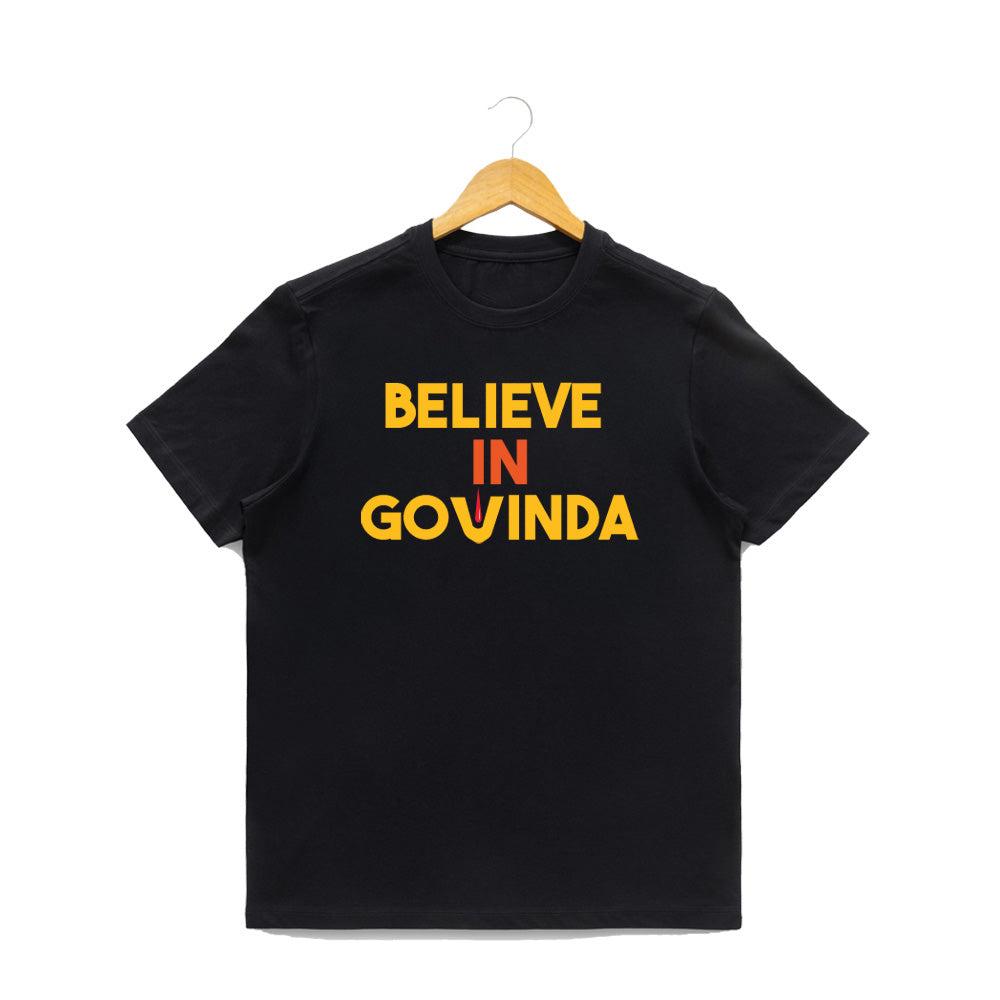 Men’s Graphic Print Round Neck T-Shirt-Tirupathi Balaji (170 GSM single jersey)