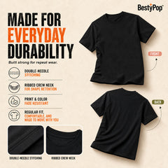 Family Matching Round Neck T-Shirt for Son – Mama's Champ- (170 GSM) single jersey