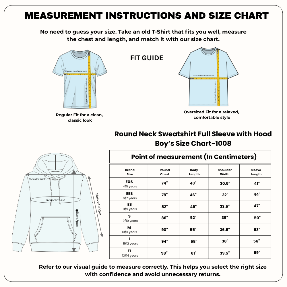 Boys’s Graphic Print Hoodie - AM Designs