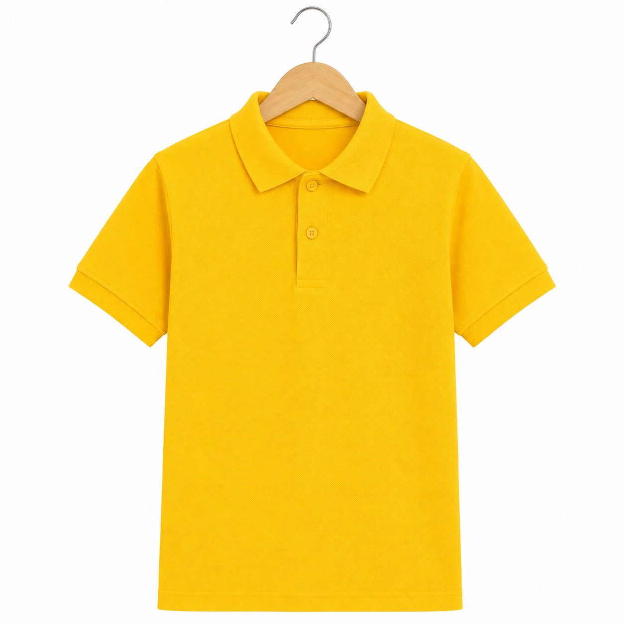 Demo Listing - Kid's unisex Polo House Colours School Uniform T-Shirt - 200GSM Mars Pique fabric (100% Micro Polyester) - Style Code: 1025