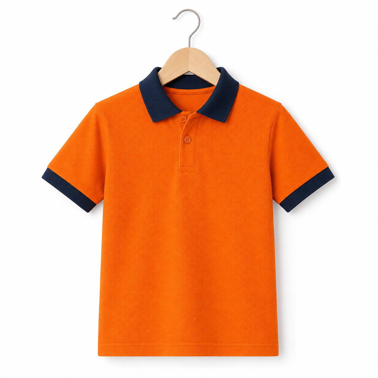Demo Listing - Kid's Unisex Polo Plain School Uniform T-Shirt - 240GSM Lacoste Pique (100 % polyester) - Style Code: 1027