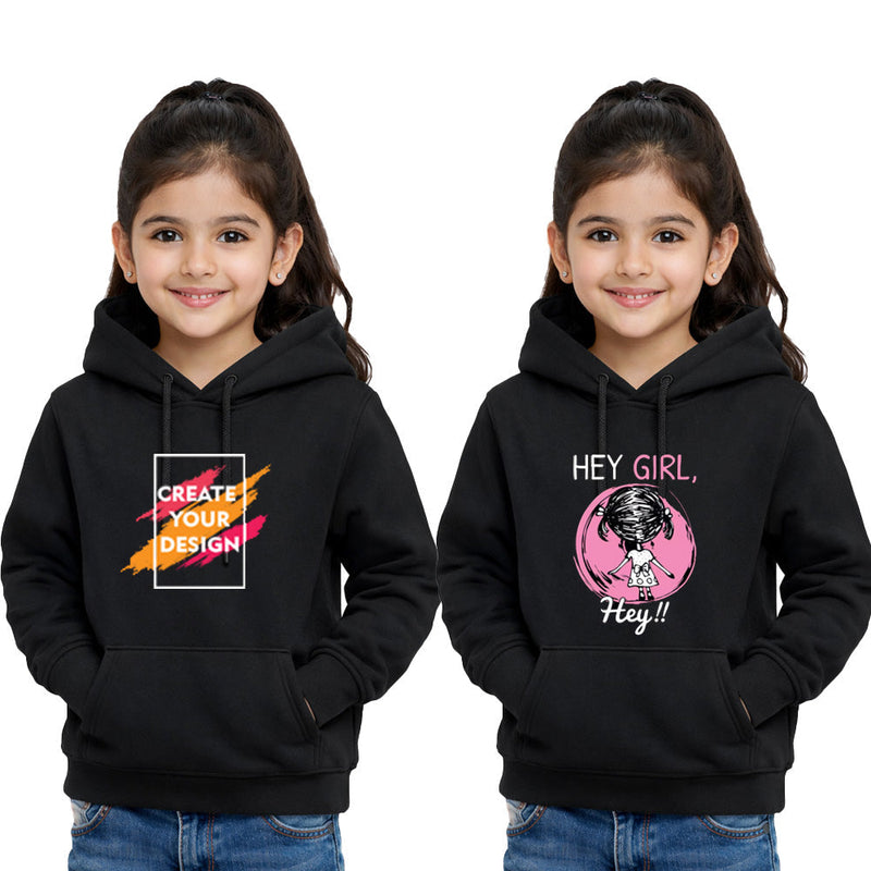 Girl Hoodie Sweatshirt full sleeve – Customize