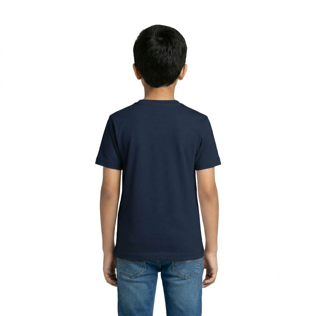 Boy’s Graphic Print Round Neck T-Shirt- Ayyappan