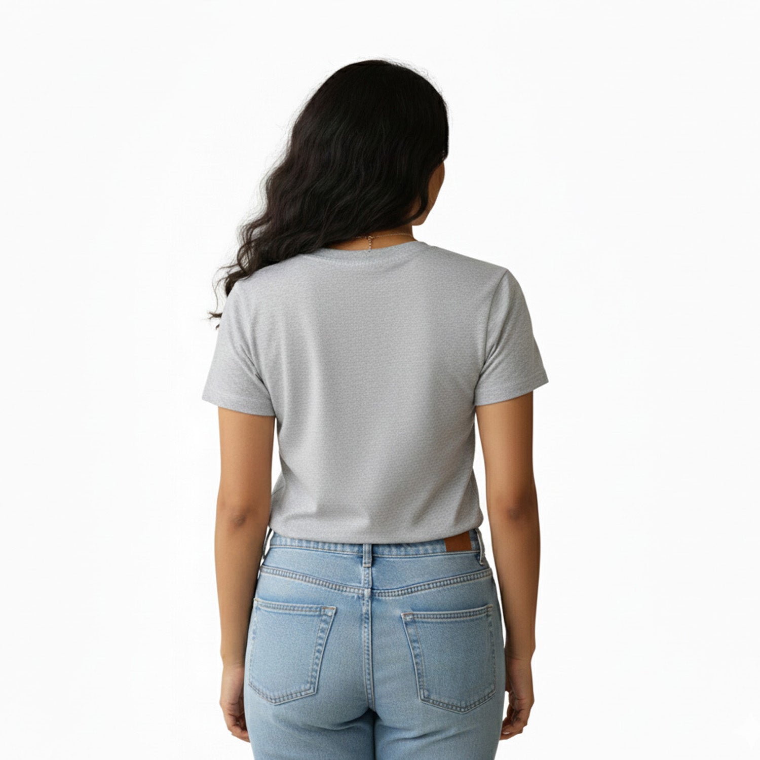Women’s Graphic Print Round Neck T-Shirt- Jai Shree Ram (170 GSM single jersey)