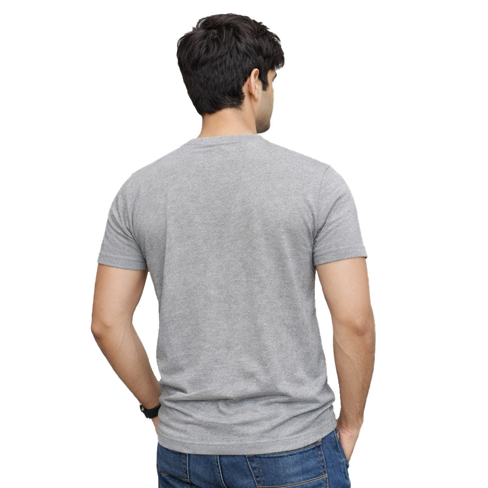 Men’s Graphic Print Round Neck T-Shirt- Shivan (170 GSM single jersey)