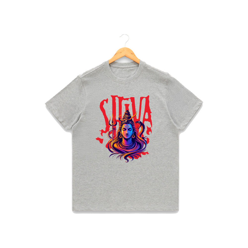 Women’s Graphic Print Round Neck T-Shirt - Shivan (170 GSM single jersey)