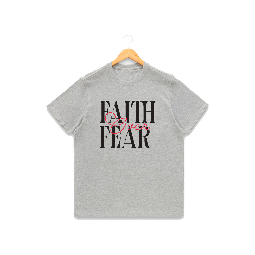 Women’s Graphic Print Round Neck T-Shirt-Jesus(170 GSM single jersey)