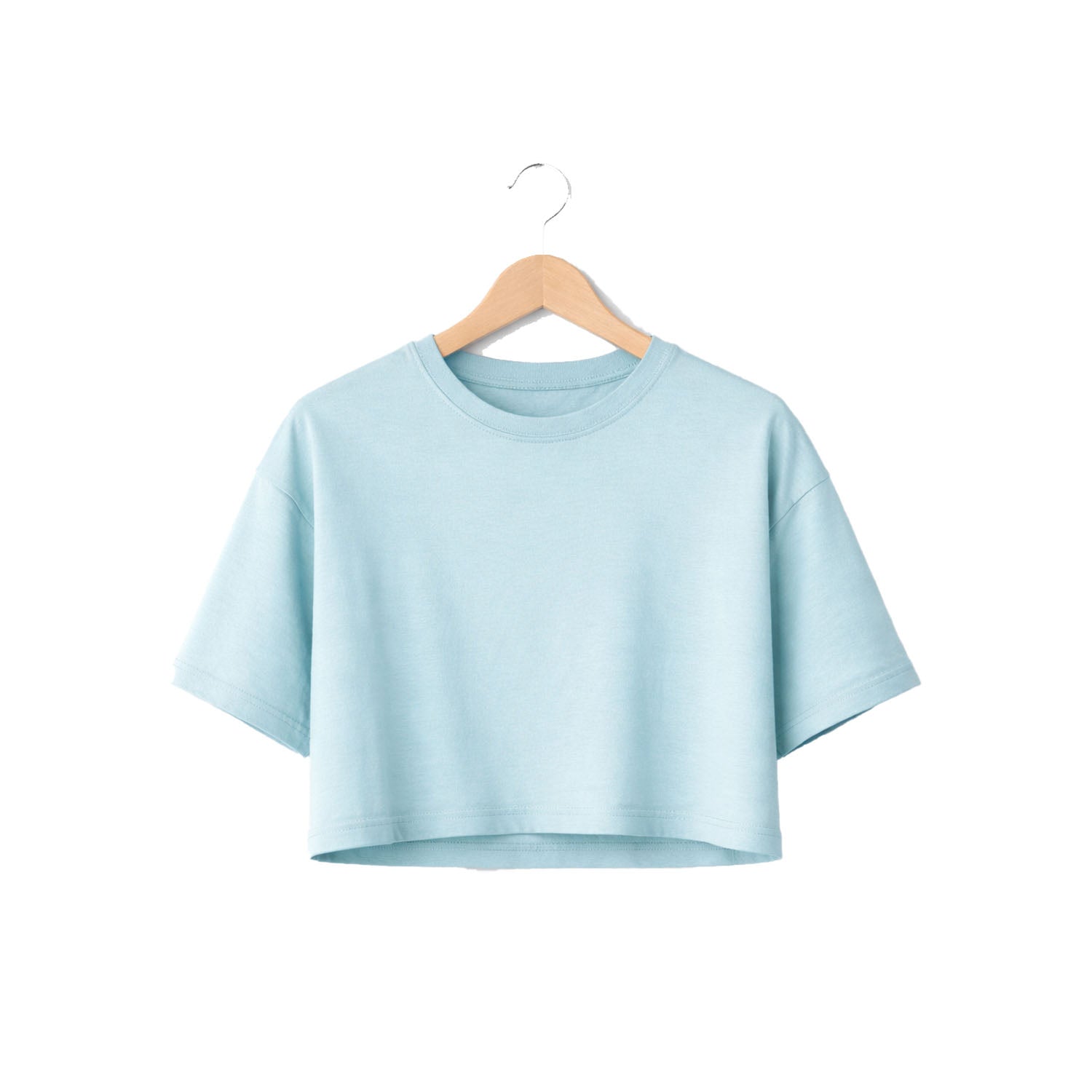 Women’s Oversized Half Sleeve Crop Top- AM Design
