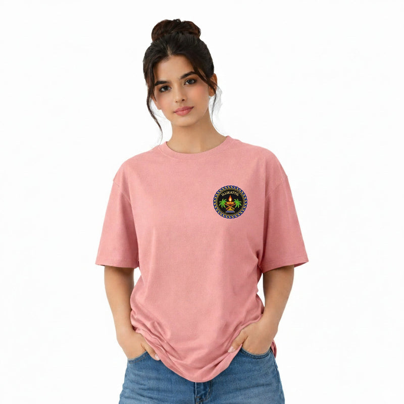 Women’s Oversized Graphic Print T-Shirt - 225 GSM