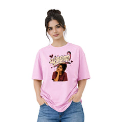 Crew Neck oversized t-shirt - ചുള്ളത്തി(225 GSM heavyweight fabric)