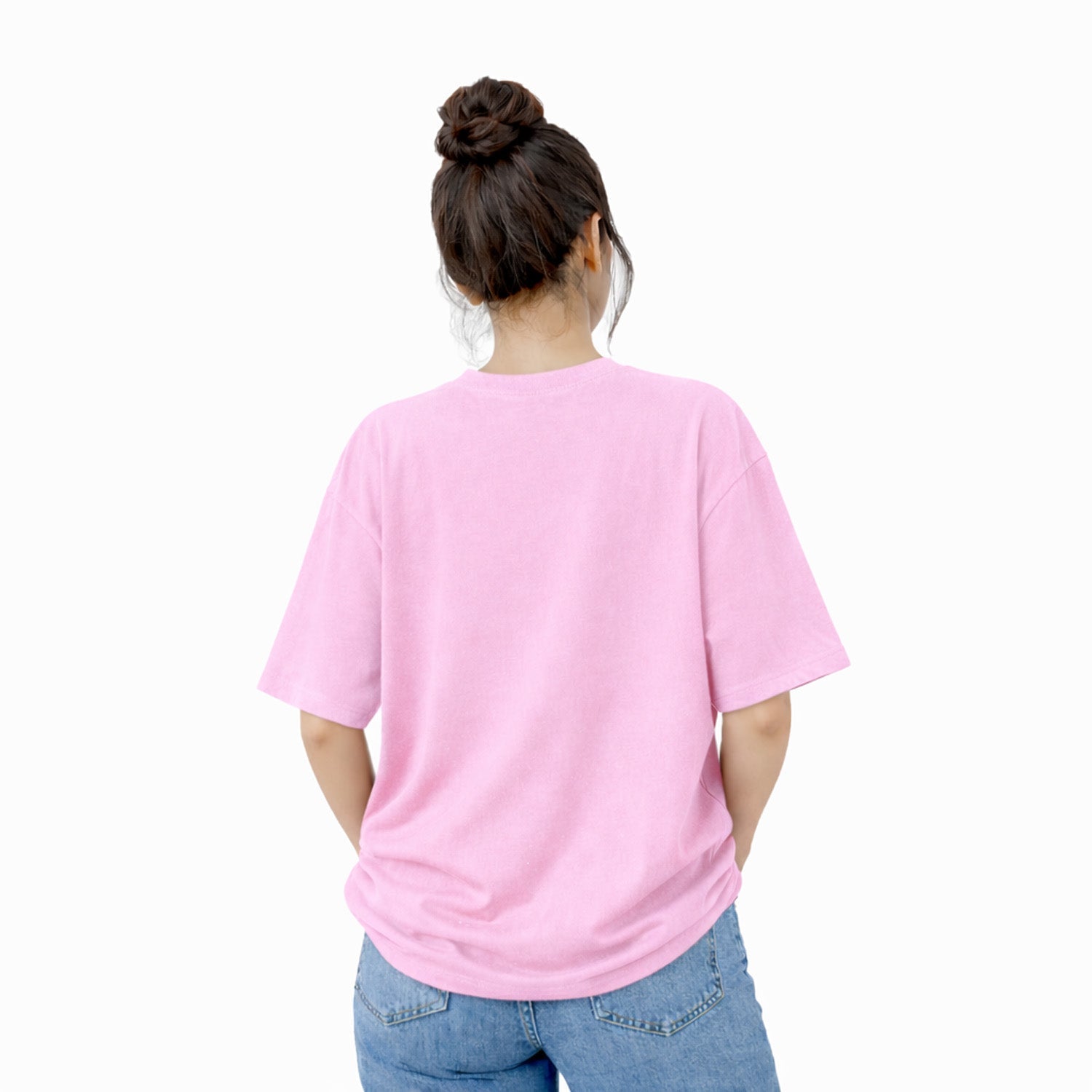 Women's Plain oversize T-shirt - 270 GSM French Terry