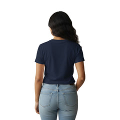 Women’s Graphic Print Round Neck T-Shirt-Thirupathi Balaji (170 GSM single jersey)
