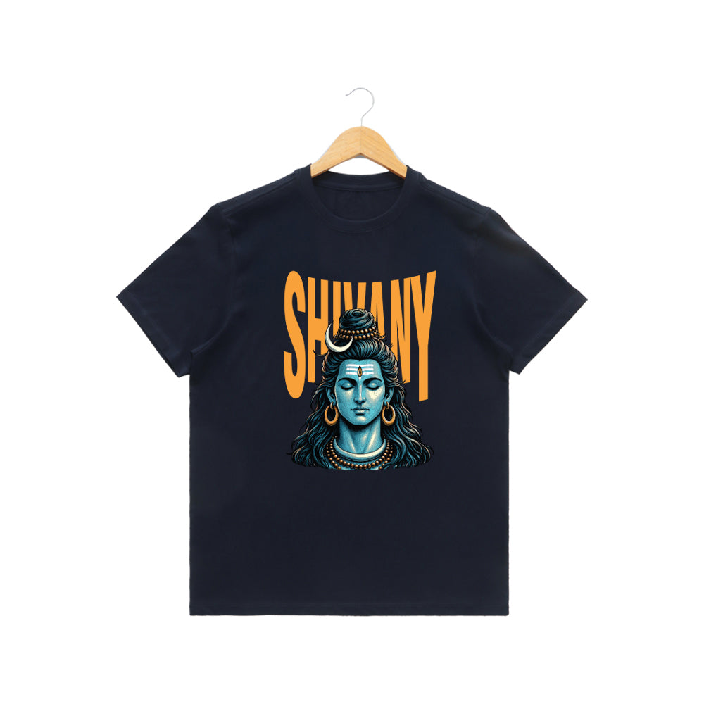 Men’s Graphic Print Round Neck T-Shirt- Shivan (170 GSM single jersey)