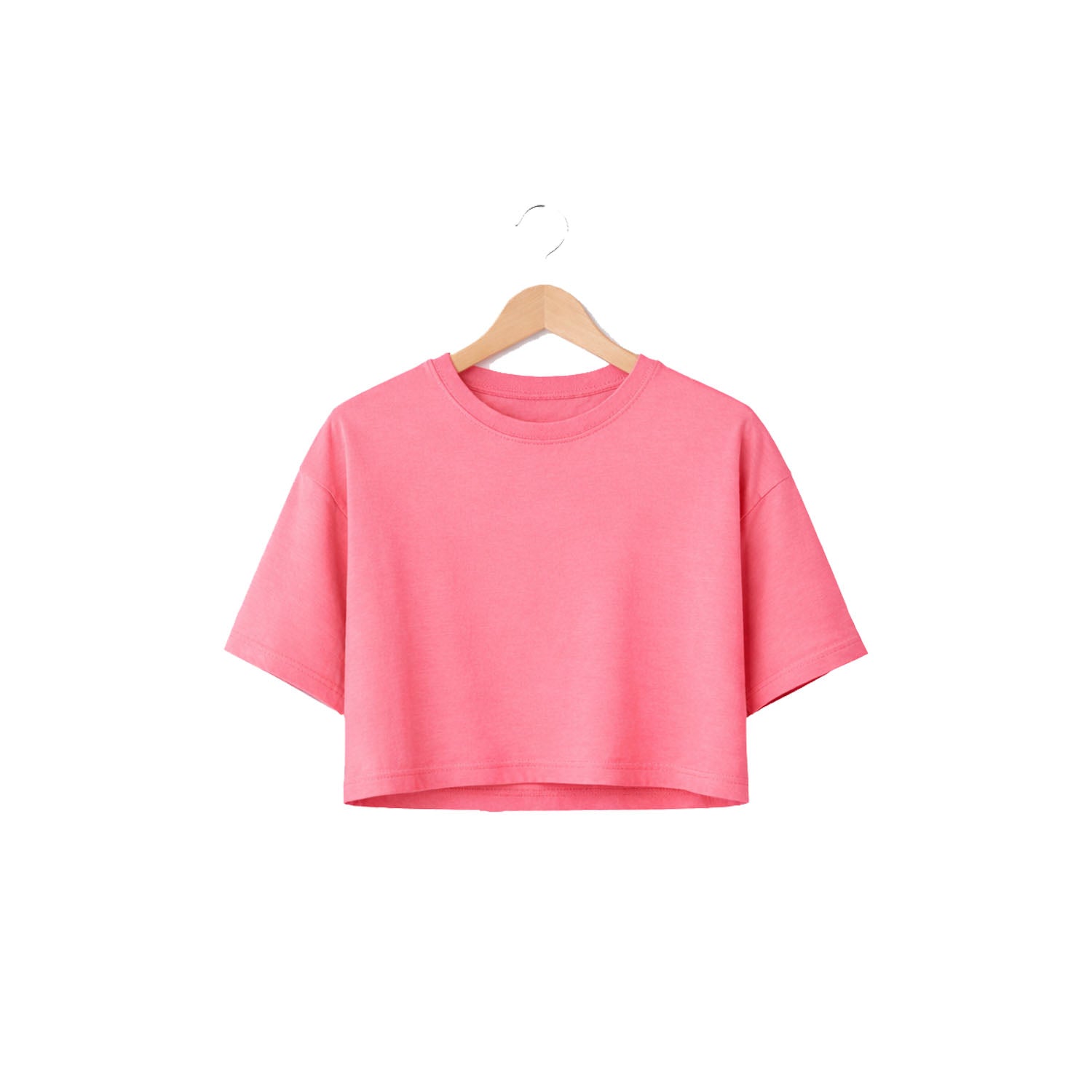 Women’s Oversized Half Sleeve Crop Top- AM Design