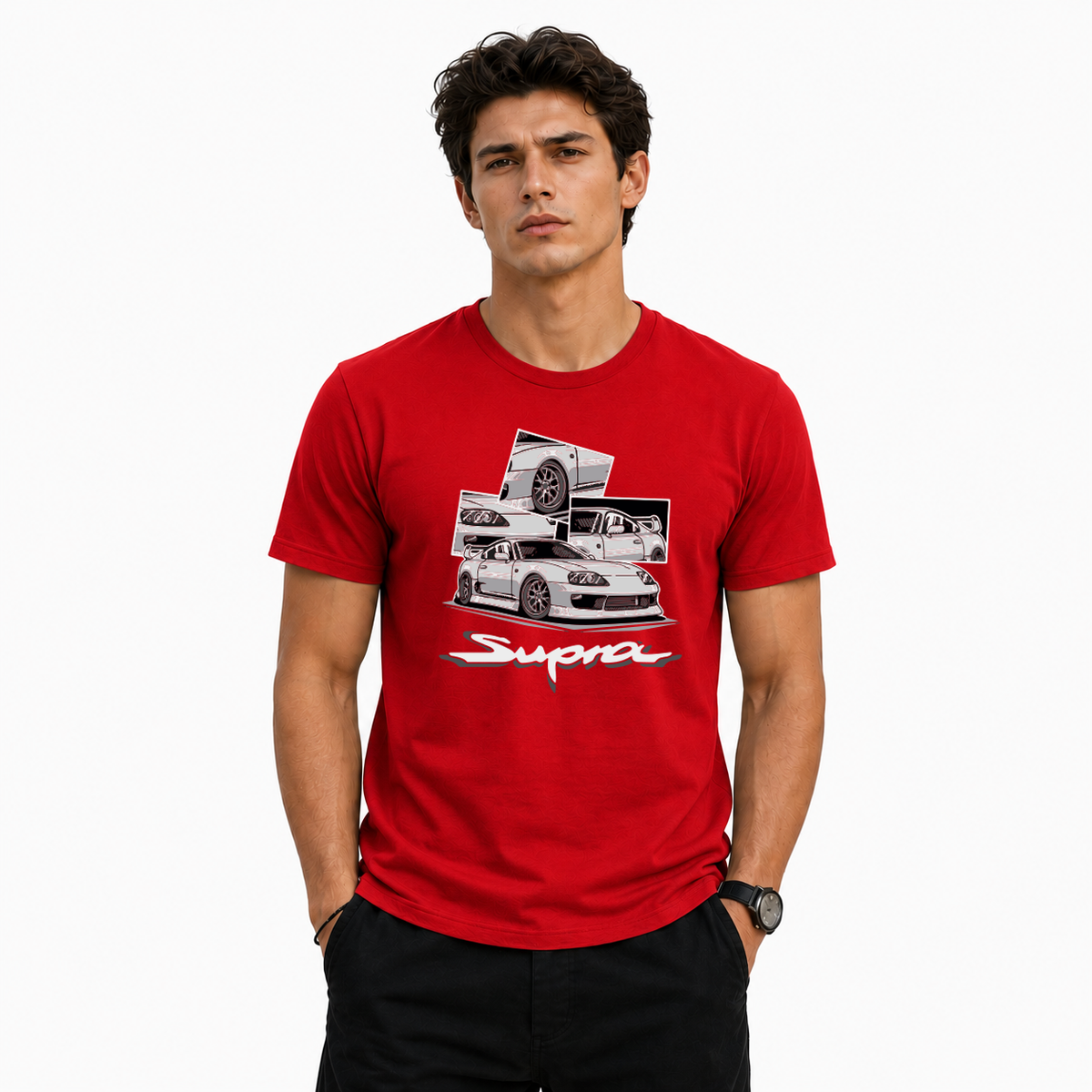 Men's Crew Neck t-shirt - Supra (170 GSM single jersey)