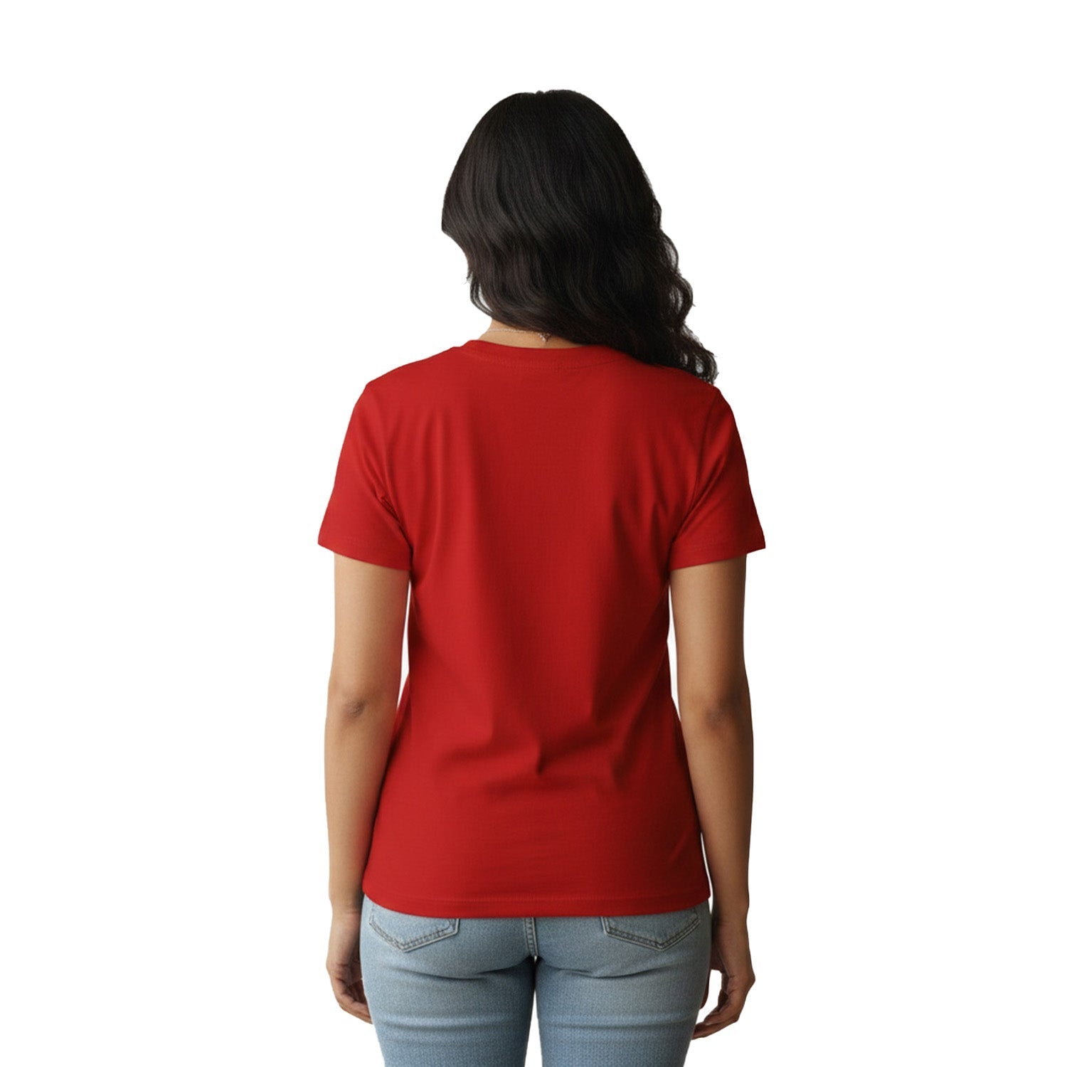 Women’s Graphic Print Round Neck T-Shirt- Murugan (170 GSM single jersey)