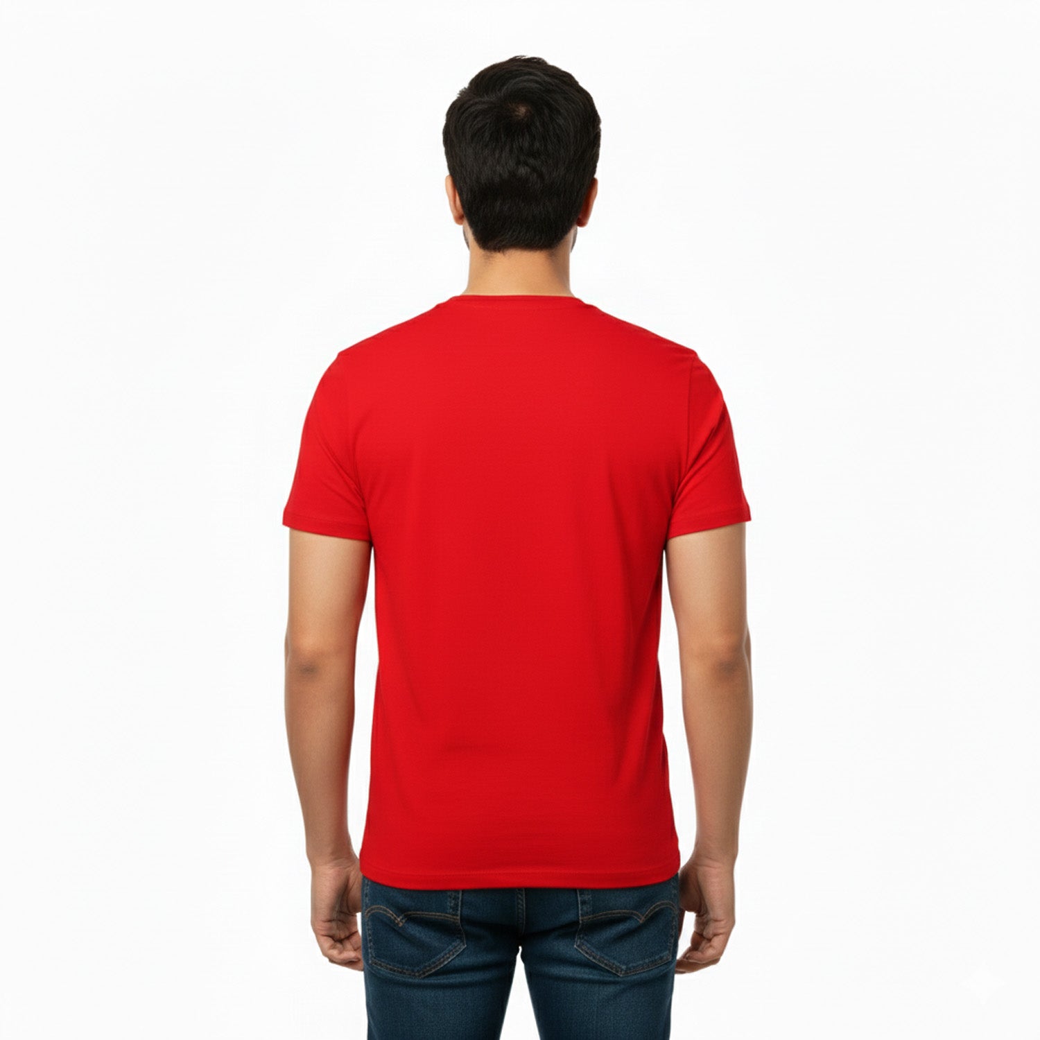 Men’s Graphic Print Round Neck T-Shirt-Tirupathi Balaji (170 GSM single jersey)