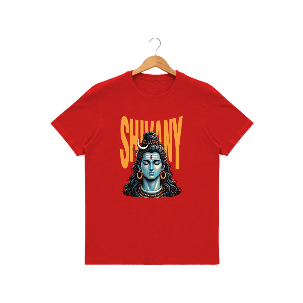 Women’s Graphic Print Round Neck T-Shirt - Shivan (170 GSM single jersey)
