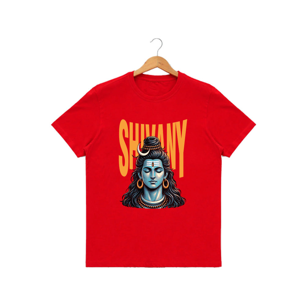 Men’s Graphic Print Round Neck T-Shirt- Shivan (170 GSM single jersey)