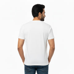 Men’s Graphic Print Round Neck T-Shirt- Buddha (170 GSM single jersey)