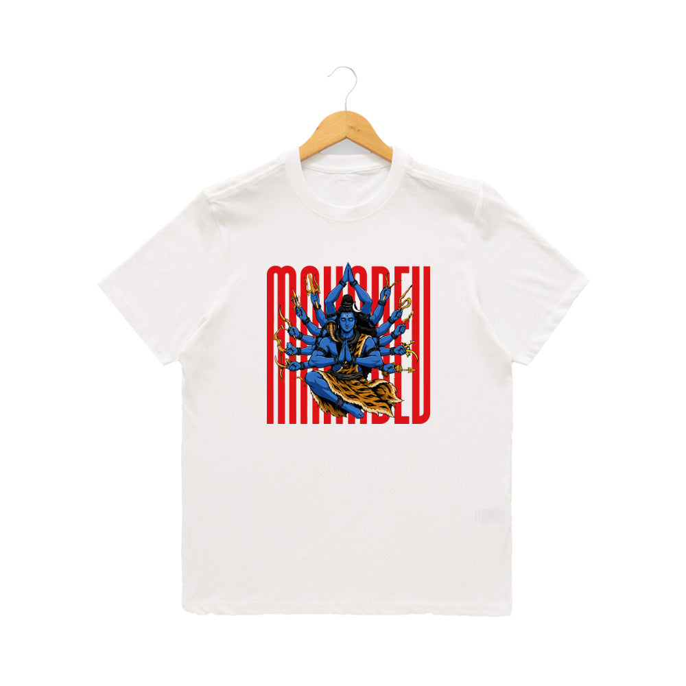 Men’s Graphic Print Round Neck T-Shirt- Shivan (170 GSM single jersey)