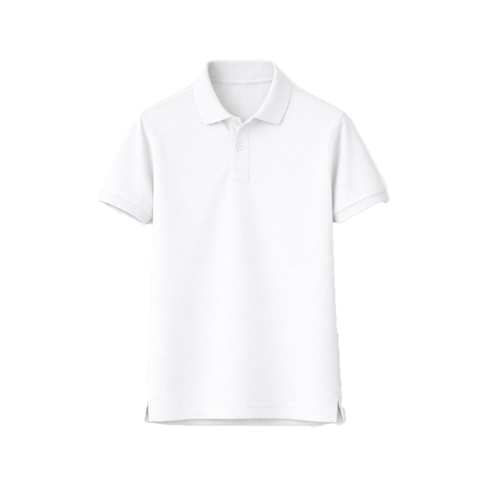Girl’s Plain Polo T-Shirt - 250 GSM (100% premium compact cotton pique)