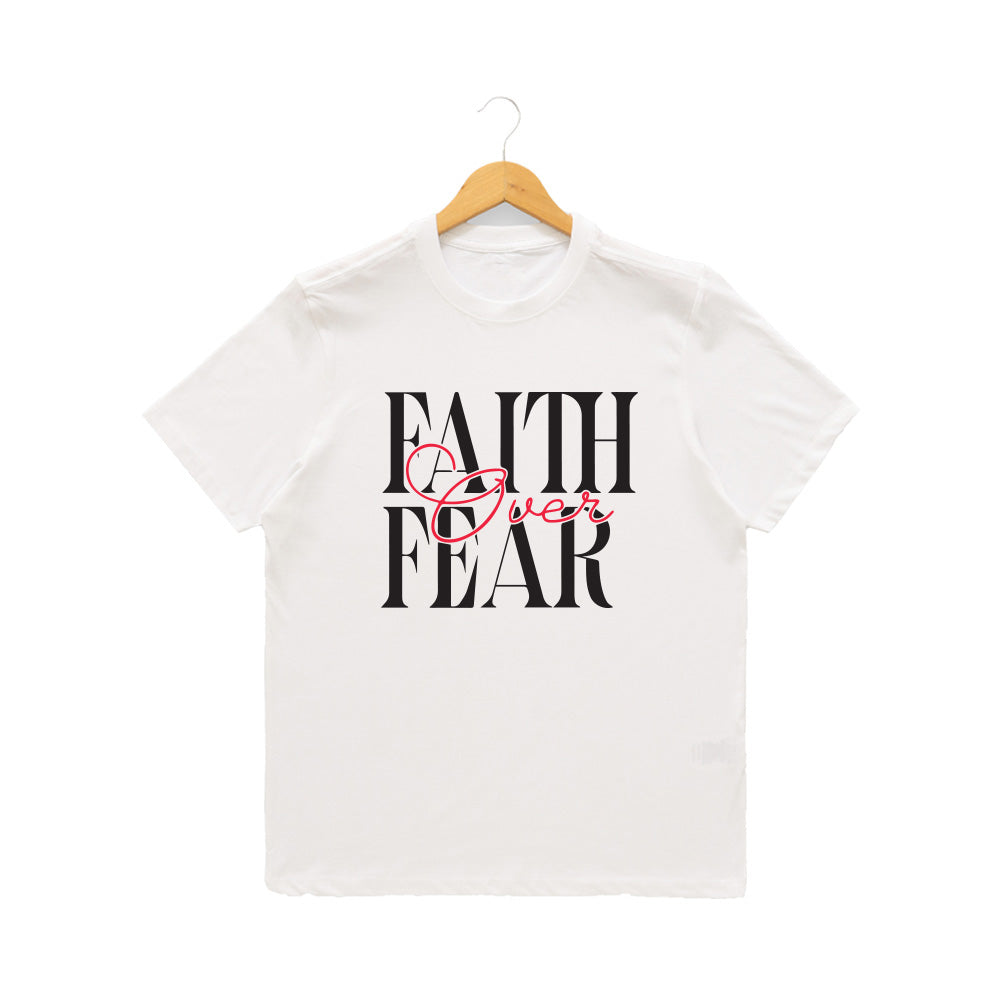 Women’s Graphic Print Round Neck T-Shirt-Jesus(170 GSM single jersey)