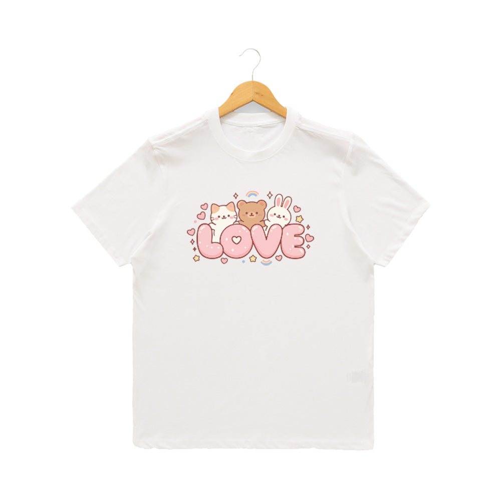 Girl’s Round Neck T-Shirt