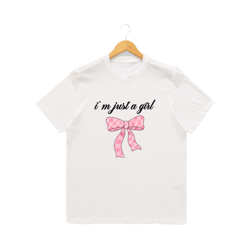 Girl’s Round Neck T-Shirt