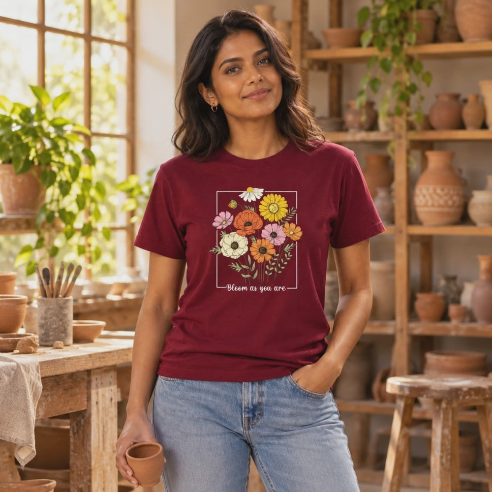 Product video — Maroon Bloom As You Are — CN-W-1004-MR-S-GRAP6
