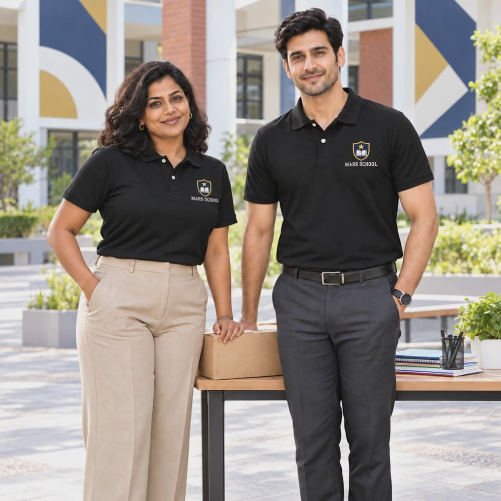 Unisex Mars polo T-shirt – Customize — customization video