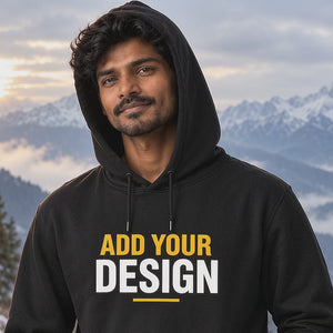 Men Hoodie Sweatshirt full sleeve – Customize — customization video