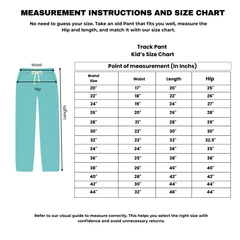 Demo Listing - Kid's Track Pant - 220 GSM Jackbro 100% Polyester - Style Code: 1036